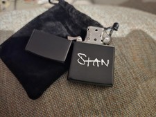EMINEM Limited Edition Matte Black Flip-Top Lighter “Stan”  picture