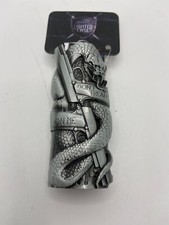 Metal Lighter Case,Pewter,Fits Bic Style J6 Lighters Smokezilla picture