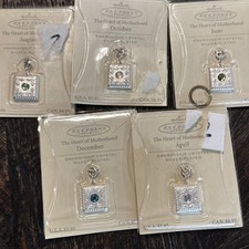 Hallmark Keepsake Heart of Motherhood Ornaments Lot of 5 Swarovski picture