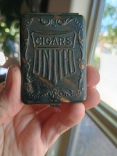 Antique United Cigar Match Holder picture