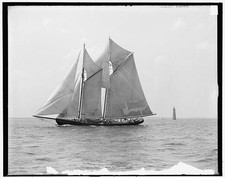 Photo:James W. Parker Fishing Smack Schooner 1907 Sailing Ship picture