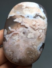 140g NATURAL flower agate  palm  QUARTZ  CRYSTAL palms  HEALING picture