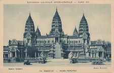 Postcard Exposition International Paris 1931 Angkor Vat  France picture