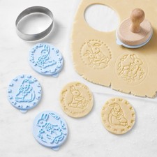Williams Sonoma Peter Rabbit Cookie Stamps Set 4 Beatrix Potter Easter New picture