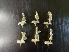 RARE 1998 Royal Doulton silver-plated bunnykins Birthday cakecandle holders picture