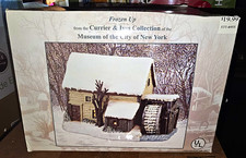Brand New 2pc Bundle Currier & Ives Ceramic House Christmas Village MCNY, Boxed picture