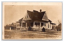 RPPC, Historic Home of W. Taylor , Garden Plain, Kansas. Sedgwick County picture
