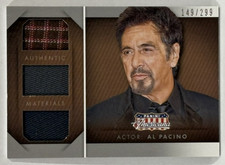 2015 Panini Americana AL PACINO Worn Triple RELIC #TM-AL  149/299  Scarface picture