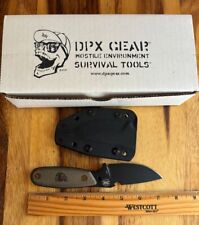 DPX Gear HEST Knife Original RAT Cutlery 1095 Kydex Sheath Used picture
