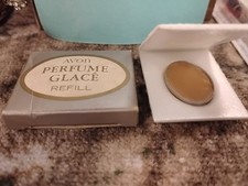 Avon Perfume Glace REFILL Brocade Oval Shape. PATTERNS Fragrance. NOS/Box. picture