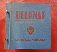 Vintage Belknap Hardware 1968 Catalog Vol. 1-9 3838 Pages Blue Grass Louisville picture