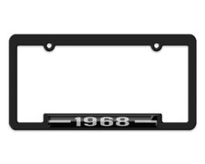 1968 Classic Car & Truck License Plate Frame. Antique Automobile year models.  picture