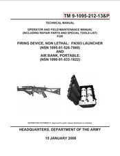 202 page TM 9-1095-212-13&P FIRING DEVICE NON LETHAL FN303 LAUNCHER on Data CD picture