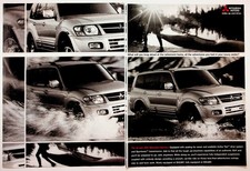 2001 Mitsubishi Montero SUV Original Print Ad V6 7-Seater Luxury 4x4 Ephemera picture