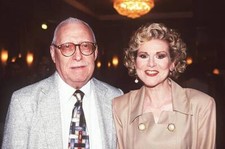 Peggy March with husband Arnie Harries exhibits her own painti- 1997 Old Photo picture