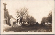 FONDA, Iowa RPPC Photo Postcard 