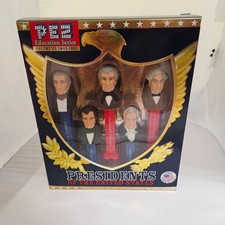 PEZ Presidents of the United States Education Series Volume III (1845-1861) Box picture