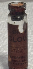 ANTIQUE OIL OF CLOVES BOTTLE EVERYBODY'S DRUGSTORE MISSION ST SAN FRANCISCO picture