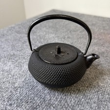Vintage Nambu Tekki Cast Iron Tetsubin Teapot 180ml – Marked – Made in Japan picture