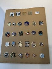 NASA pin set of 29 pins Space Shuttle pins picture