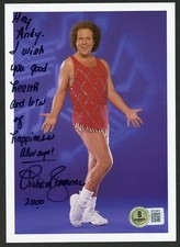 Richard Simmons d2024 signed autograph 5x7 Photo Fitness TV Personality BAS picture