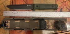 Kizlyar Supreme AGGRESSOR Knife D2 Steel Tactical Fixed Blade w/ Sheath Russia picture
