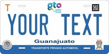 Guanajuato 2017 Mexico License Plate Personalized Car Auto Bike Motorcycle Tag picture