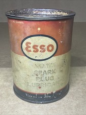 VTG ESSO Spark Plug Lubricant No.1101 One Pound USA RARE HTF WOW picture