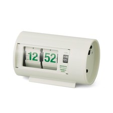 NEW Penco Desk Clock JF064 White Flip Clock Retro HIGHTIDE JAPAN picture