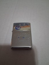ZIPPO 1996 COLT ANACONDA 44 MAGNUM POLISHED CHROME LIGHTER Used Not Working  picture