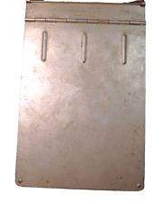 Vintage Metal Clipboard Rivtless Holder With Salesbook C Myer Fairchild Hardware picture