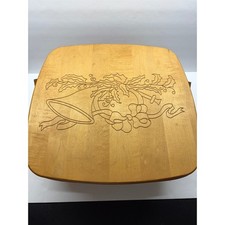 1996 Longaberger Yuletide Treasures Christmas Basket Lid Protector picture