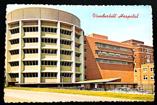 Nashville Tennessee Vanderbilt University School & Hospital 1960s Photo Postcard picture