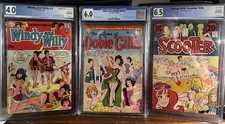 Graded Cover Swipe Lot CGC PGX Dobie Gillis 3 Scooter 36 Windy & Willy 2 GGA picture