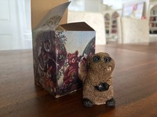 Vintage 1988 Stone Critters Beaver Baby SCB-031 With Original Box Made in USA picture