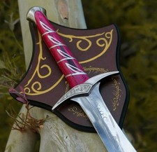Bilbo Fantasy Sword Handmade Stainless Steel Display Rings Replica 22 Inch picture