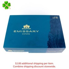Macanudo Emissary Toro Espana Empty Wood Cigar Box 9.75