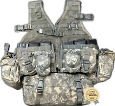 MOLLE II Tactical Load Carrying Vest/Chest Rig Bundle 18 Total Pieces ACU picture