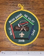 Northern New Jersey Council Wood Badge NE VII-17 2009 Patriot's Path BSA Patch  picture