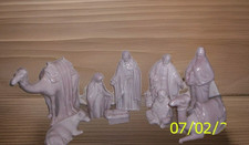 Frankoma Pottery 9 pc Nativity Scene picture