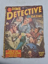 Dime Detective 1952 Dec.Case of the Vanishing Blonde- Rice, Hope Damaged READ  picture
