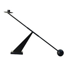 Black Metal Modern Candle Holder Candlestick Holders Decorative Candle Stand, picture