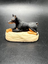 Vintage ARISTA of Scotland Doberman Pinscher dog 1987 picture