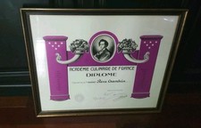 White House Exec Chef Pierre Chambrin Académie Culinaire de France Diploma   picture