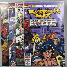 Satan's Six #1-4 Complete Set 1993 Topps Kirby McFarlane 1st Jason Voorhees VTG picture