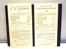 Union Furnace, Ohio 1909-11 History, United Brethren Church, Ella Cramblit, etc. picture