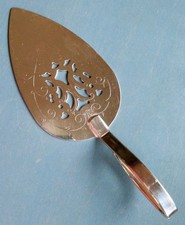 WILLIAM ADAMS SILVER PLATE PASTRY PIE SERVER ITALY UNIQUE picture