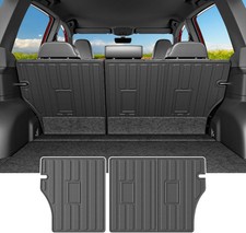 powoq Cargo Mat Compatible with 2025 2026 Subaru Forester Trunk Mat TPE Backrest picture
