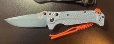 Benchmade 537GY1 Gray AXIS Lock Pocketknife Drop Point Plain Edge SS Blade picture