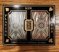 Kem Plastic Playing Cards “Stargazer” Brand New/Sealed Printed March 2013 RARE picture